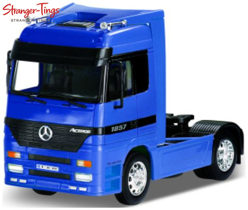 Welly mercedes actros blue - welly,
