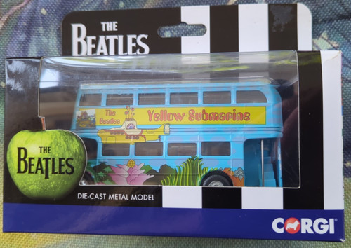 Rare corgi beatles yellow - beatles,