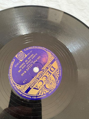 Vintage decca 78rpm - vintage,