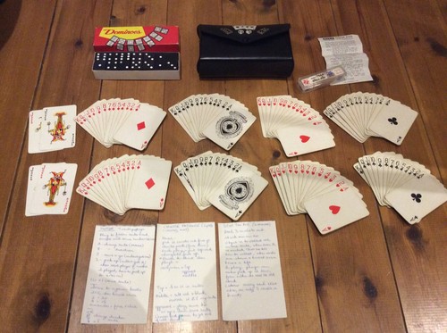 Vintage games travel set - games,