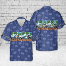 Police Motorcycle Hawaiian Shirt