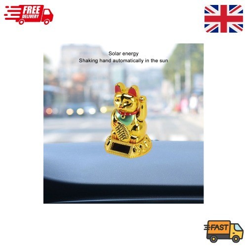 Lucky cat waving solar - cat,