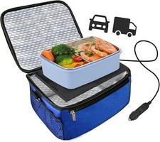 Portable Electric Lunch Box Food Warmer, Mini Microwave Oven for Car Truck 12V