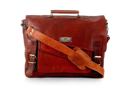 Men genuine leather vintage - genuine,