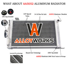 3 Rows Radiator For Go Kart Go-Kart Karting Gearbox Shifter Kart Alu