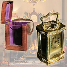 Antique 8 Day French Cased