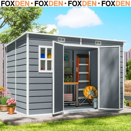 Resin garden shed - 6,