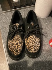 Tuk Animal print Creeper shoes