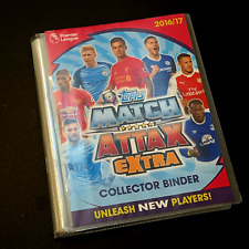 2016/17 Match Attax Exrea Empty Collector Binder Album - Folder EPL