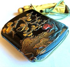 Japanese Antique High Relief