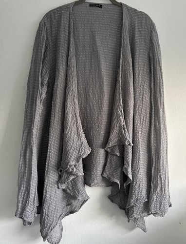 Grizas grey crinkled - grey,