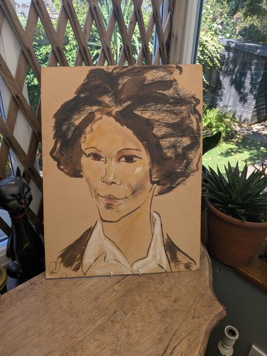Vintage mid century portrait - century,