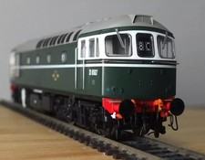Heljan 34101 OO gauge Class 33 Diesel Loco D6507 BR early green livery