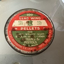AN OLD VINTAGE LEAD WING .177