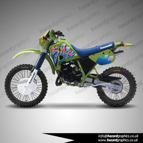 Kawasaki kmx 125 reproduction - kawasaki,