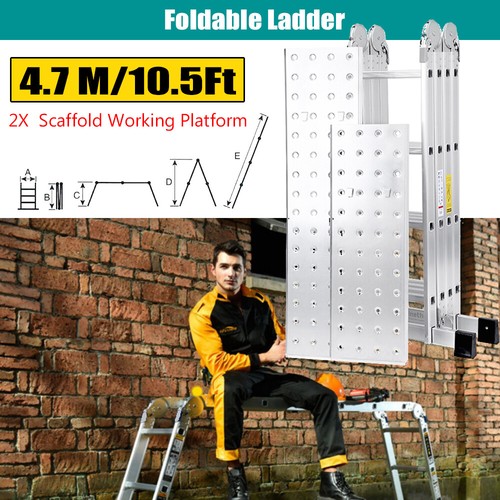 4ft foldable scaffold - 4.7m/15.4ft,
