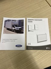 FORD TRANSIT LUTON BOX OWNERS