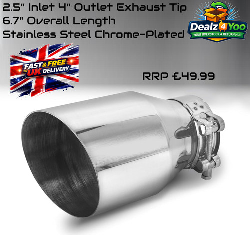 Inlet outlet exhaust - 2.5",