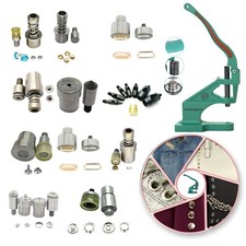 Eyelets Jean Button Rivet Press Stud Install Dies for Green Machine Universal