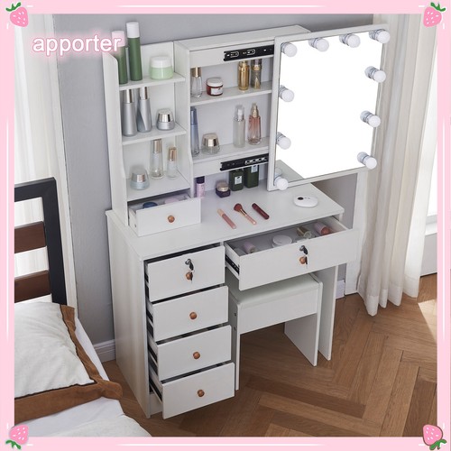 White wood dressing - dressing, table