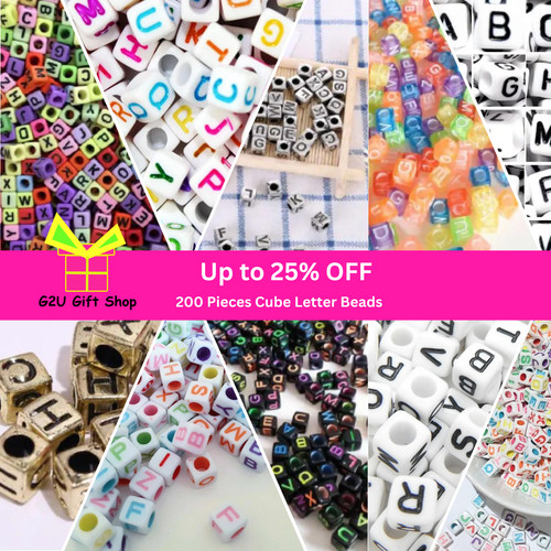200pcs alphabet letter acrylic - alphabet,