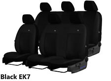 ARTIFICIAL LEATHER TAILORED SEAT COVERS For RENAULT TRAFIC CREW CAB 2014 - 2025