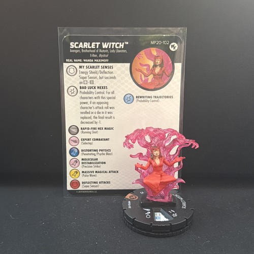 Marvel heroclix scarlet witch - heroclix,