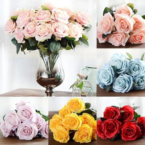 Heads silk rose - heads,