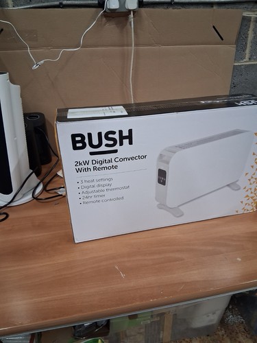 Bush 2kw digital - digital, convector