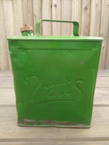 Vintage pratts petrol can - vintage,