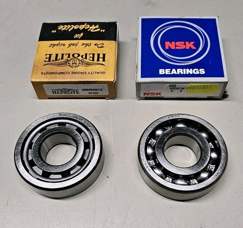 Pair crankshaft bearings - of,