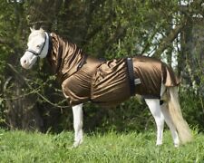 Eczema Rug Fly Sheet Sweet Itch UV Protected Grey & Zebra Size 3'5" - 7'0"