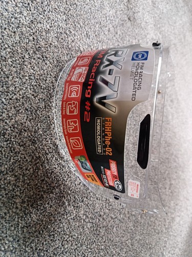 Arai rx7 fim clear flat - rx7-v,