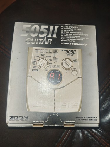 Zoom 505ii 505 guitar - zoom, ii