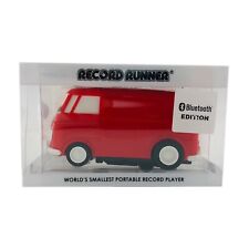 Stokyo Record Runner Record Player Volkswagen Bus Red  VW Camper  Blue Tooth