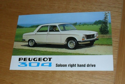 Peugeot 304 saloon right hand - 304,