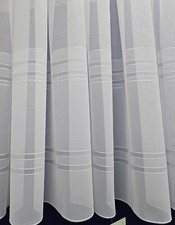 White Lace Window Net Curtains