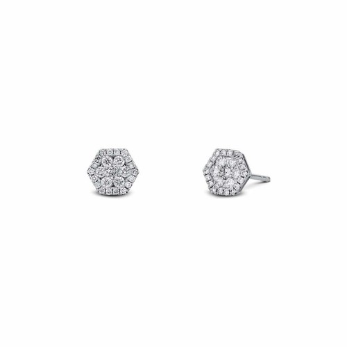 Diamond stud pair earrings 14k - pair,