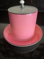 Crown Ducal Vintage Pink Pot
