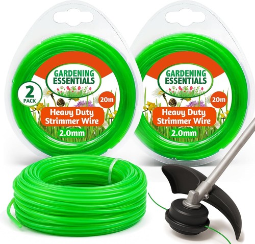 2pk heavy duty strimmer - duty, wire