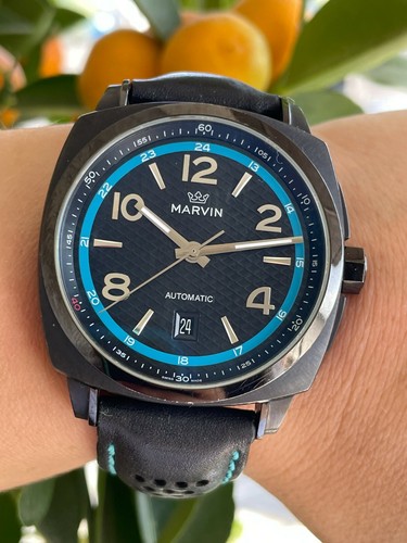 Marvin cushion watch - marvin, m119