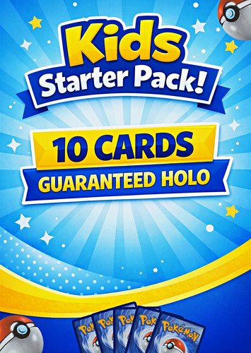 Kids starter pack pokémon - starter,