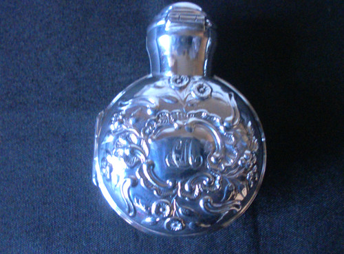 Solid silver perfume scent - silver, perfume/scent