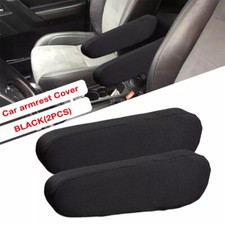 2Pcs Black Elastic Fabric Car