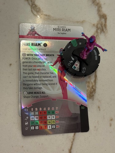 Heroclix miri riam lantern - heroclix,