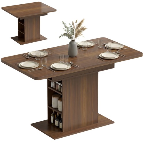 Homcom extendable dining table - homcom,