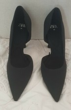 LADIES BLACK HEELS 3UK BY