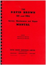 David Brown 25 and 30C Tractor