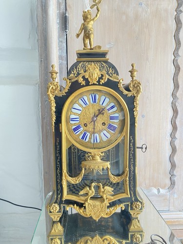 Beautiful french boulle clock - boulle,