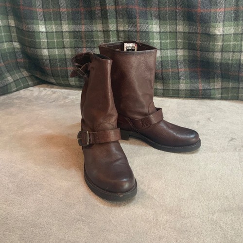 Frye engineer dark brown - 8r,